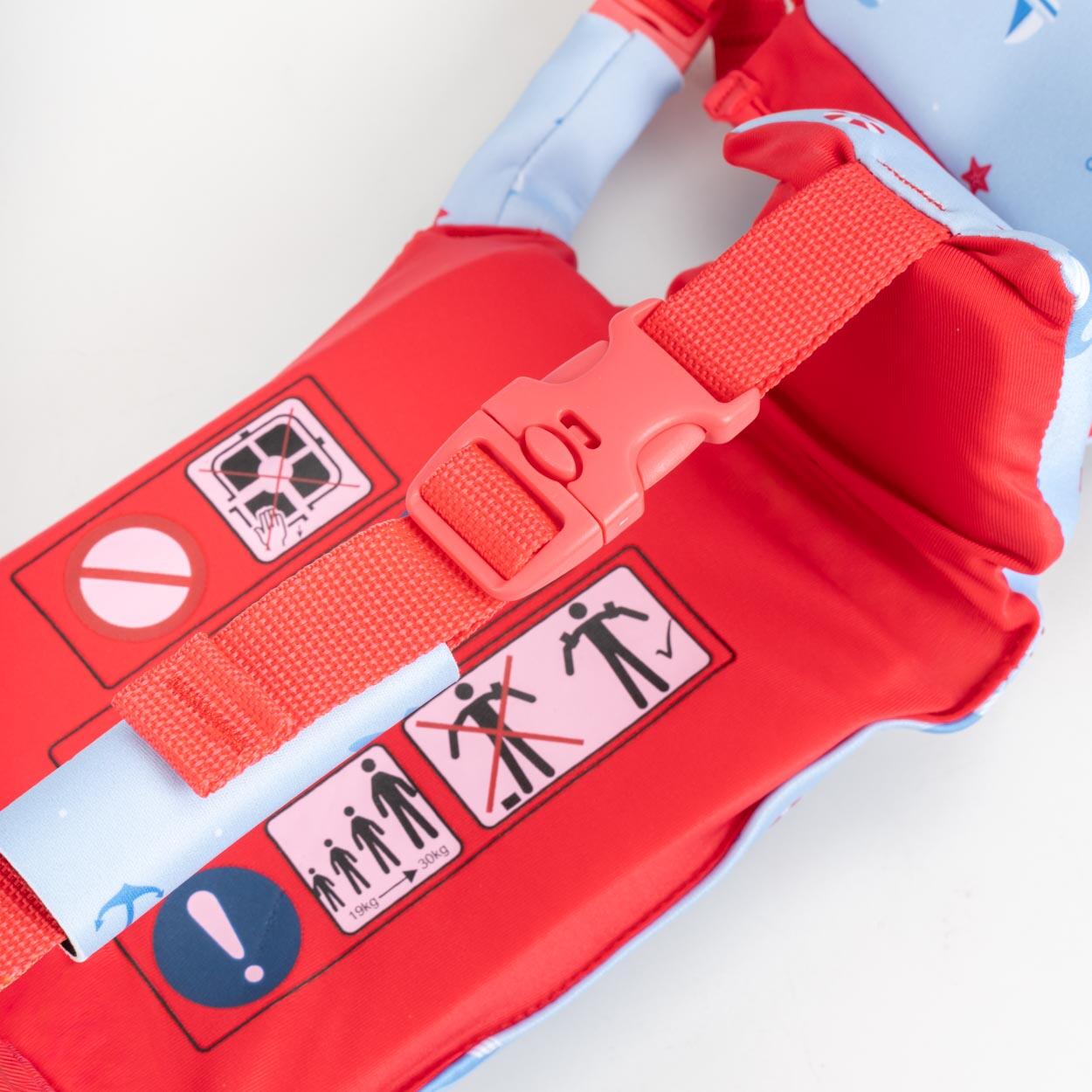 Flamingueo Flotador Infantil Con Mangas 3-6 Años Seguridad Azul 6/7