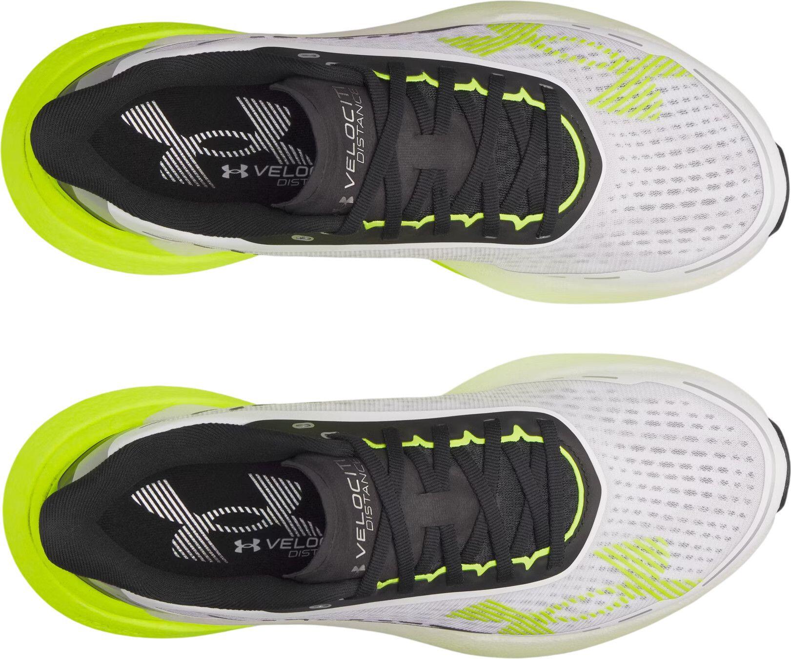 Sapatilhas de corrida Under Armour Velociti Distance Branco/Amarelo para homem 3/6
