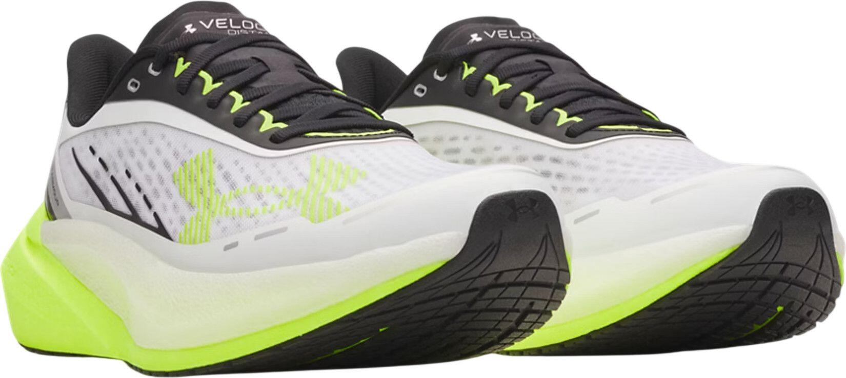 Sapatilhas de corrida Under Armour Velociti Distance Branco/Amarelo para homem 5/6