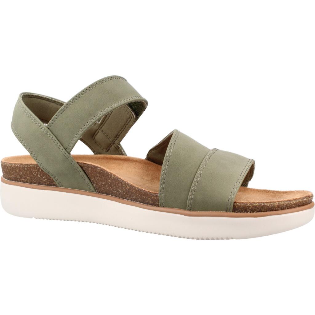 SandÁlias Rasas Mulher Skechers Lifted Comfort Verde 5/5