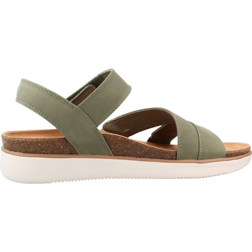 SandÁlias Rasas Mulher Skechers Lifted Comfort Verde 4/5