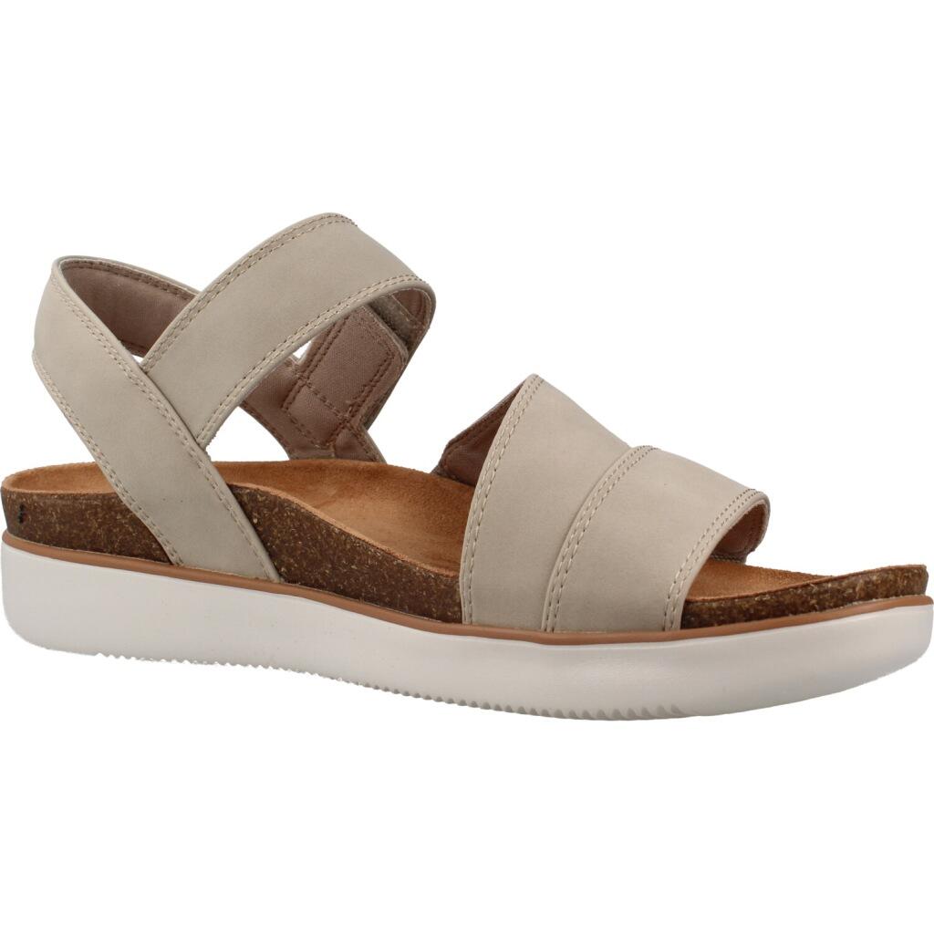 Flache Sandalen Damen Skechers Lifted Comfort Braun 5/5