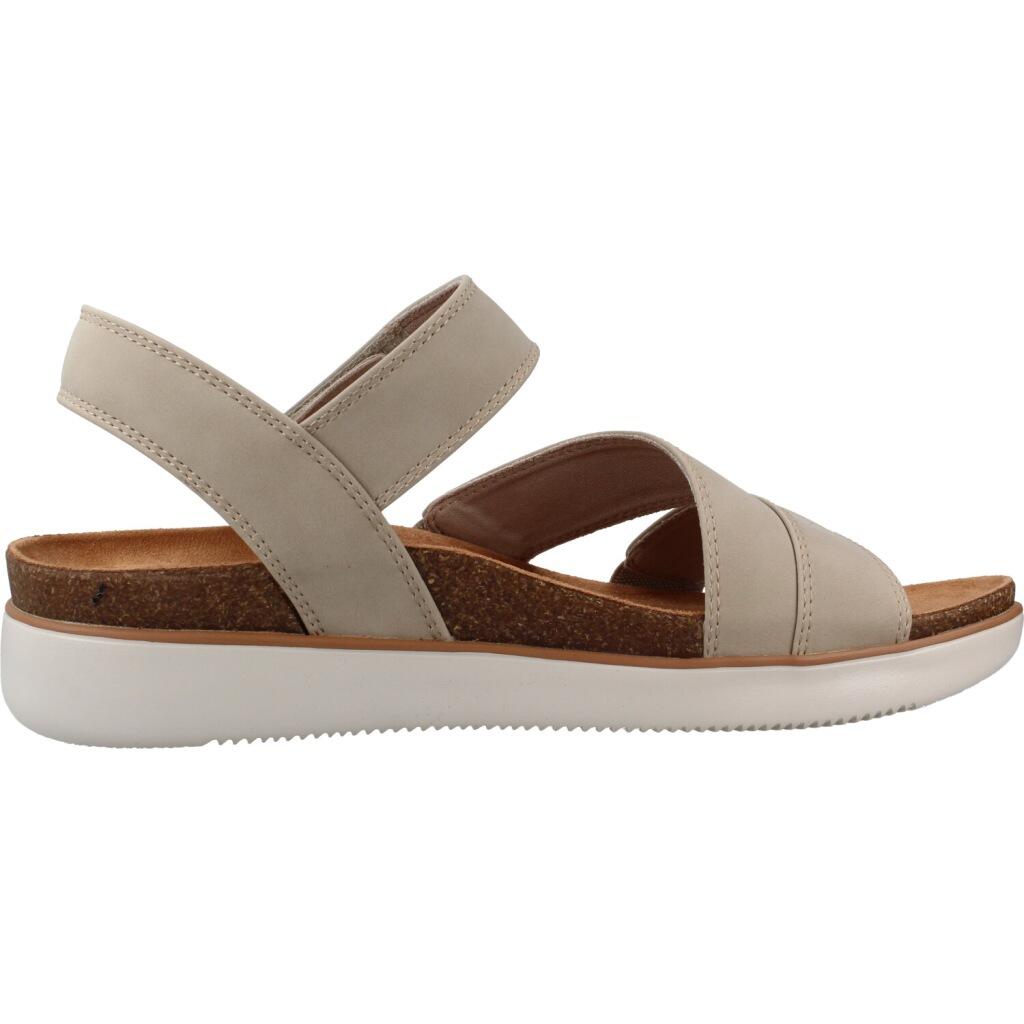 Flache Sandalen Damen Skechers Lifted Comfort Braun 4/5