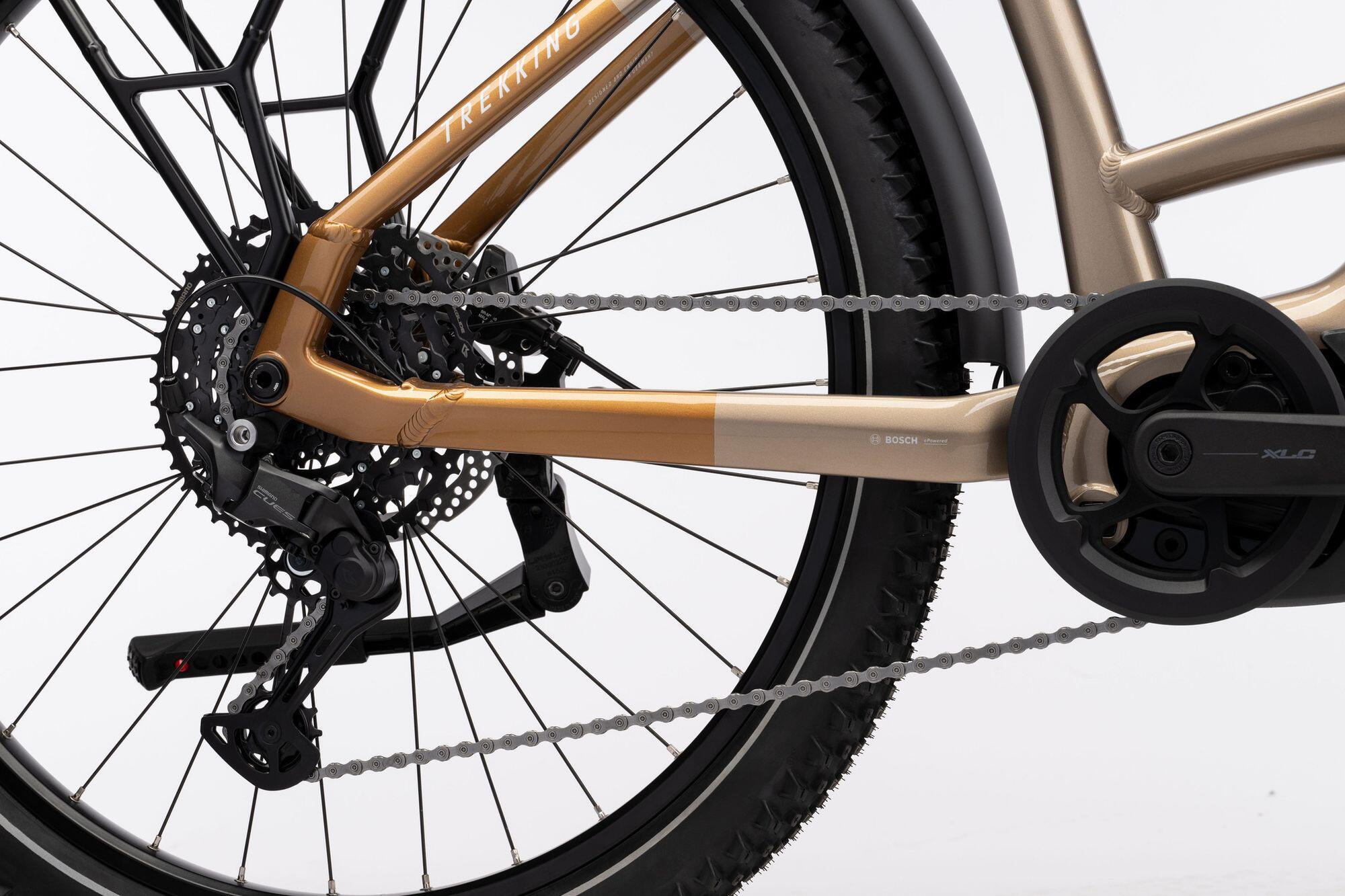 Haibike Trekking 6.5 Low Shimano Cues 10S 27.5'' 600Wh Castanho 2025 4/6