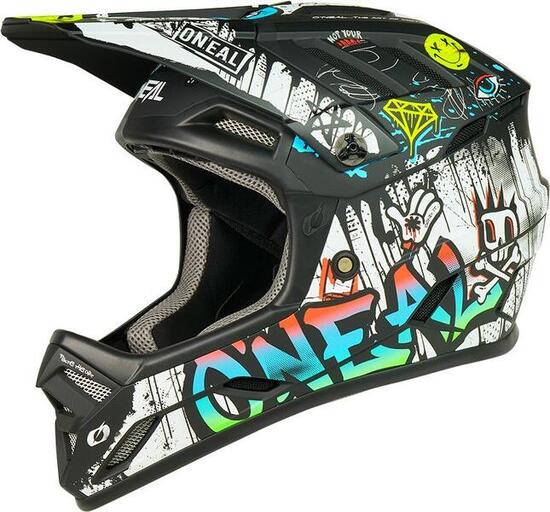 Casque Intégral O'Neal Backflip Rancid Noir / Blanc