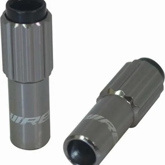 Jagwire CHA035 Derailleur Cable Tension Barrel Adjusters Silver