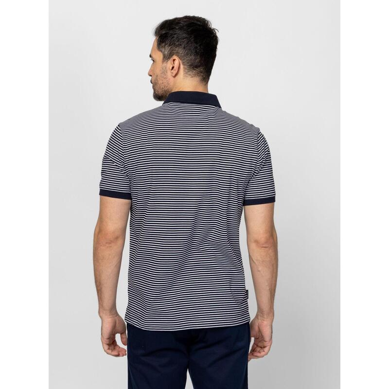 Tricou cu mânecă scurtă, cu guler, pentru bărbați DERS