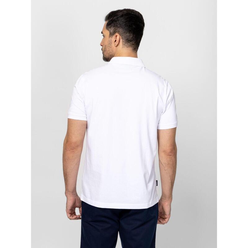 Tricou cu mânecă scurtă, cu guler, pentru bărbați DERS