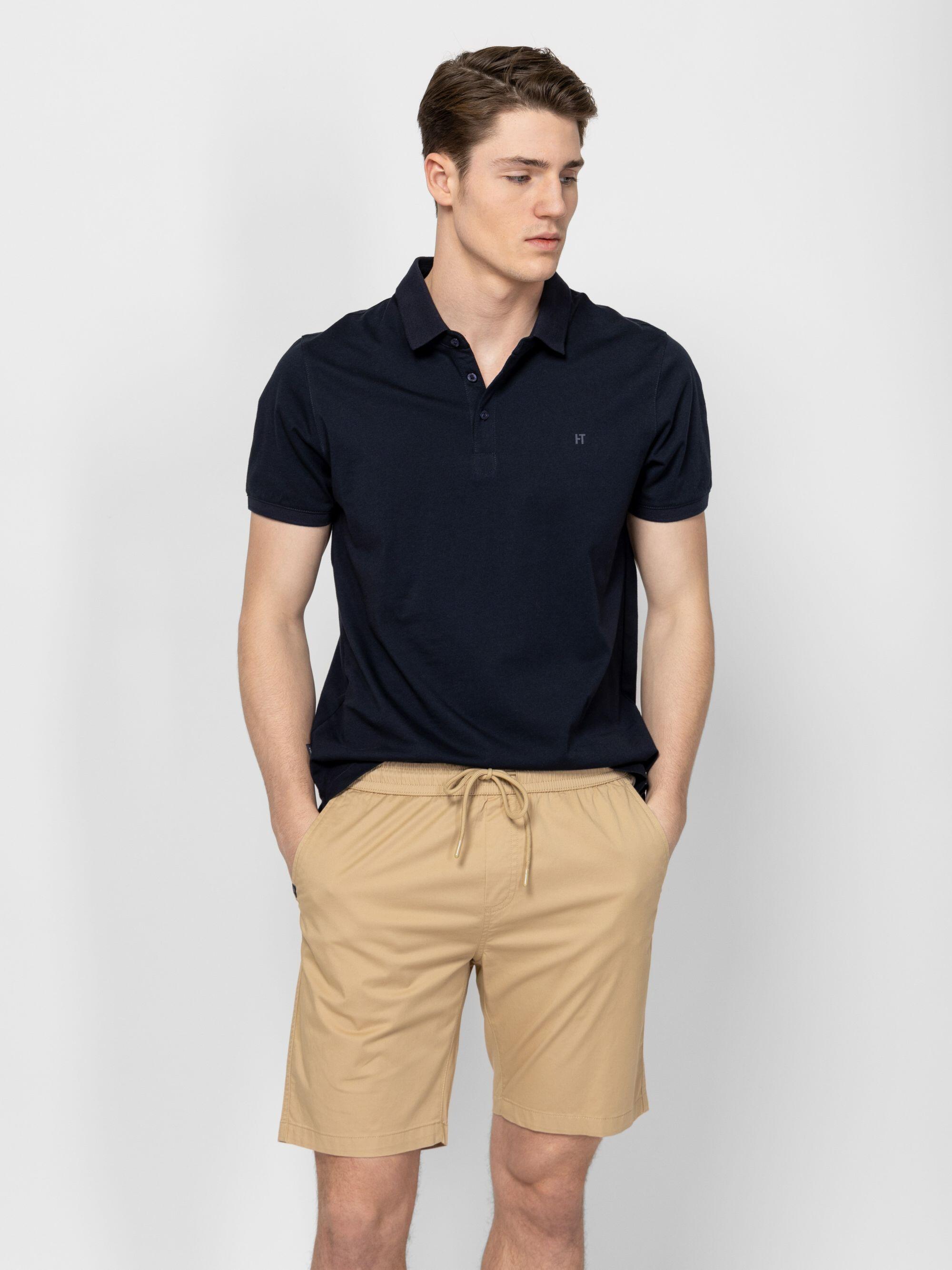 Tricou cu mânecă scurtă, cu guler, pentru bărbați DERS 5/5