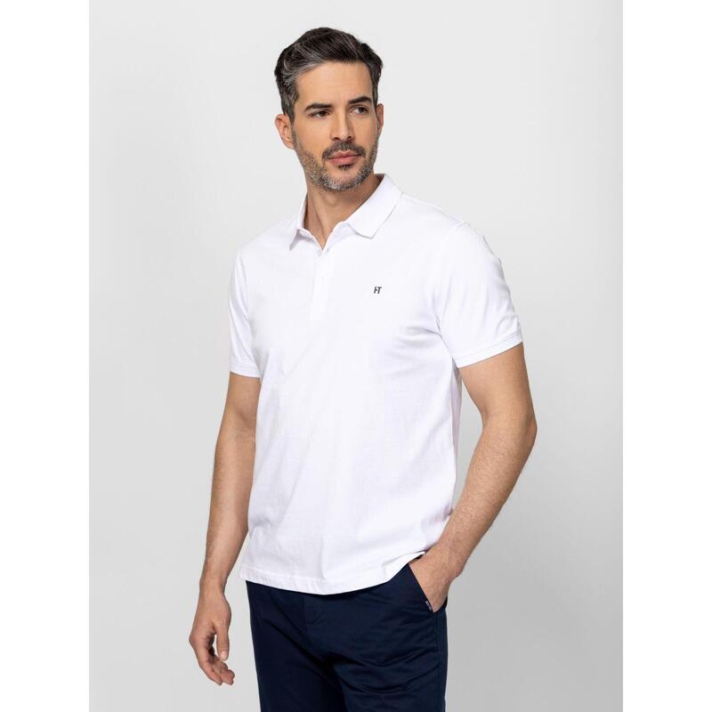 Tricou cu mânecă scurtă, cu guler, pentru bărbați DERS