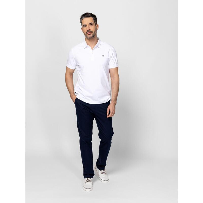 Tricou cu mânecă scurtă, cu guler, pentru bărbați DERS