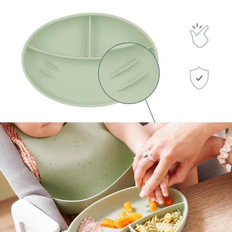Silikonový talíř Green 3/7