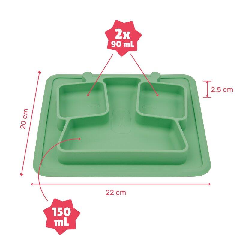 Silikonový talíř Anti Slip 3/7