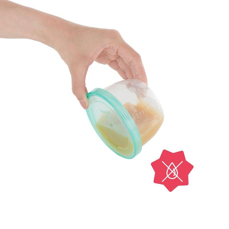 Misky s víčky MAXI FUN COLORS 250ml sada 12ks 2/5