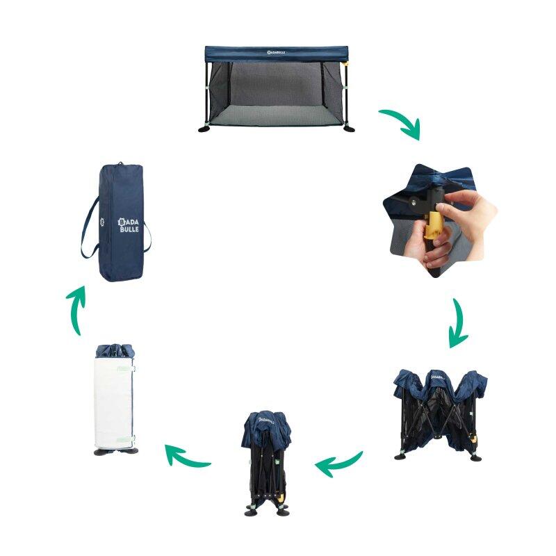 Cestovní postýlka Easy Clip 2/7
