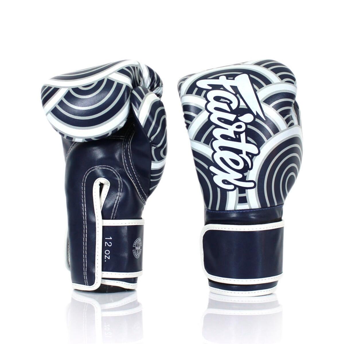 Boxhandschuhe Fairtex BGV14 Japanese Art Blau – 12oz 2/5