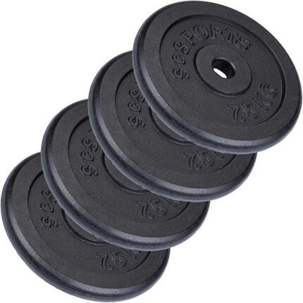 Disque musculation fonte 2x30kg