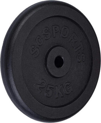 Disque musculation fonte 2x30kg