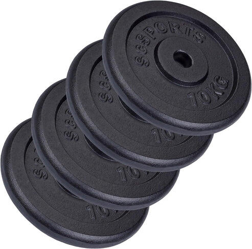 Hantelscheiben Gusseisen 30/31 mm 20 KG (4 x 5 KG)