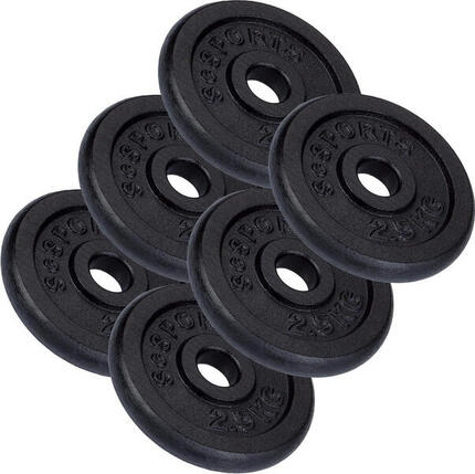 Disque musculation fonte 2x30kg