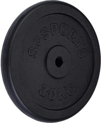Disque musculation fonte 2x30kg