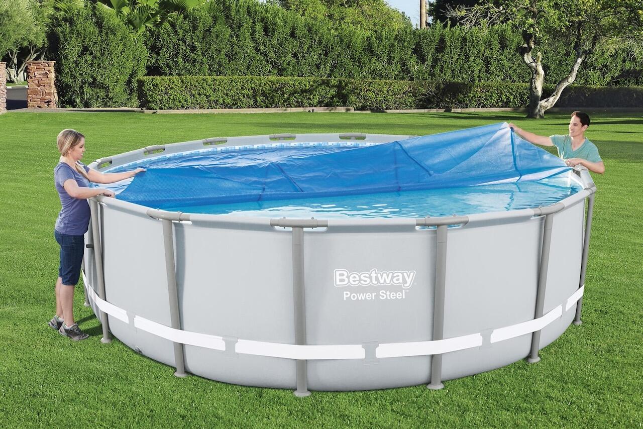 Cobertura Solar para Piscina Flowclear™ de 4,88 m 5/7