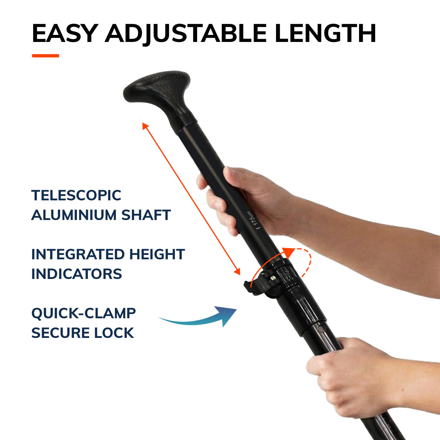 PAGAIE SUP/KAYAK CONVERTIBLE DUAL TECH 2-EN-1 VARIO 3/7