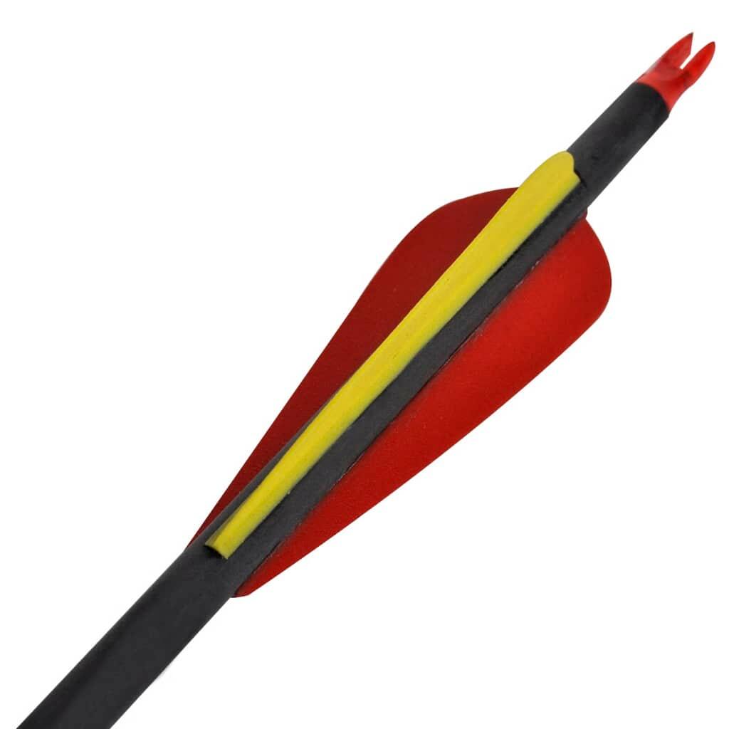 Vidaxl -Pfeile für Recurvebog Standard 30 076 cm Kohlenstoff 12 Teile 3/3
