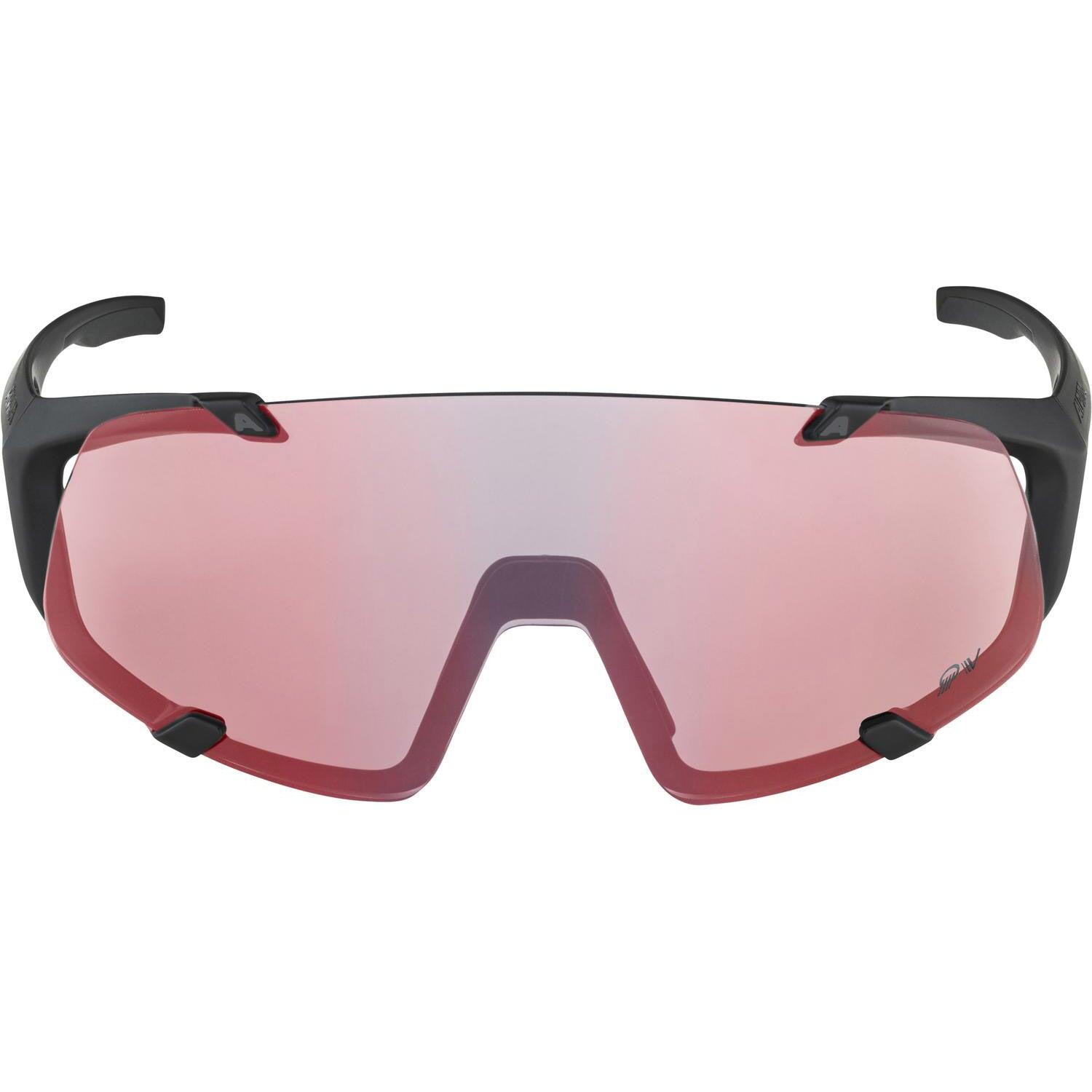Lunettes de soleil Alpina Hawkeye S QV avec miroir arc-en-ciel 3/4