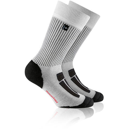 Wandersocken Mountain Trekking anatomisch l/r weiss