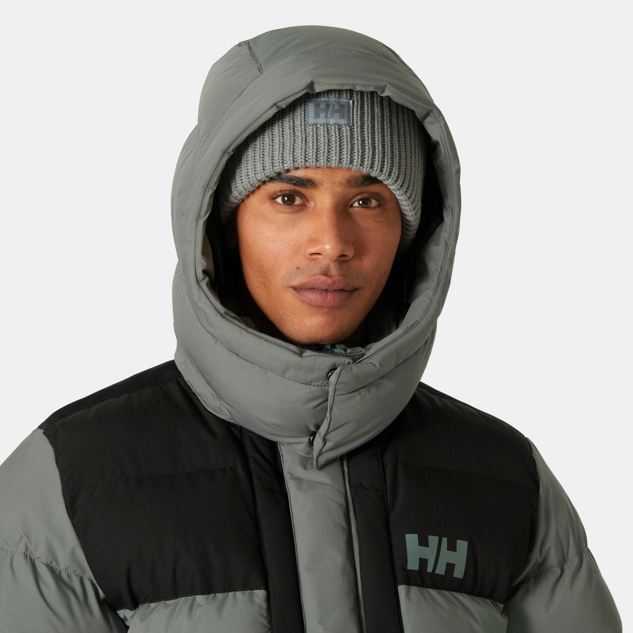 Chaqueta acolchada para Hombre Helly hansen  active puff long Verde 3/7