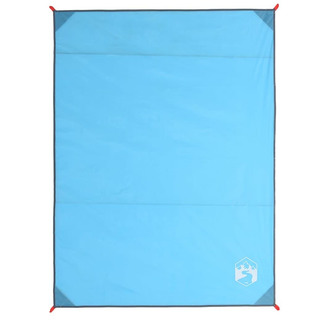 VidaXL Picknickdecke mit Heringen 205x155 cm blau 2/3