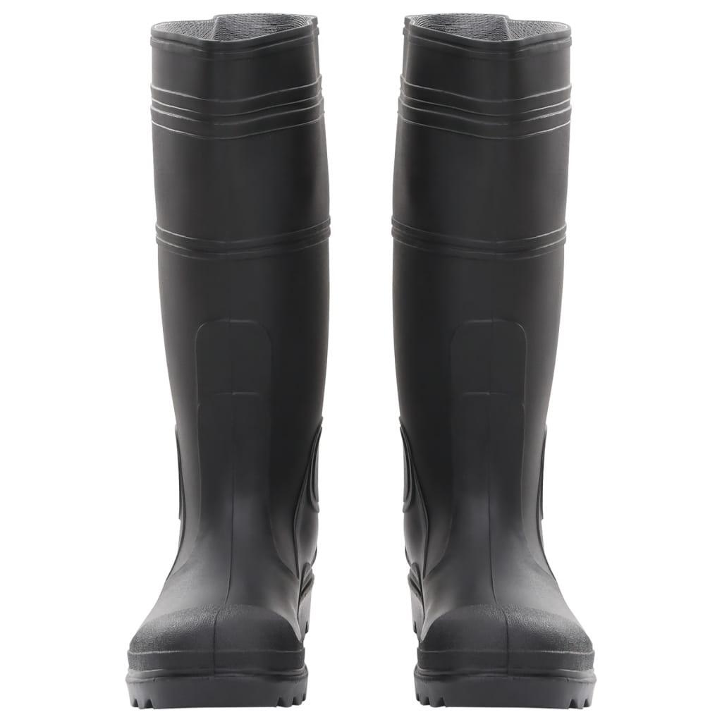 VidaXL Regenlaarzen maat 39 pvc zwart 3/3