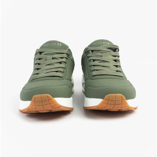 Chaussures Lifestyle Skechers Uno Stand On Air Olive Homme