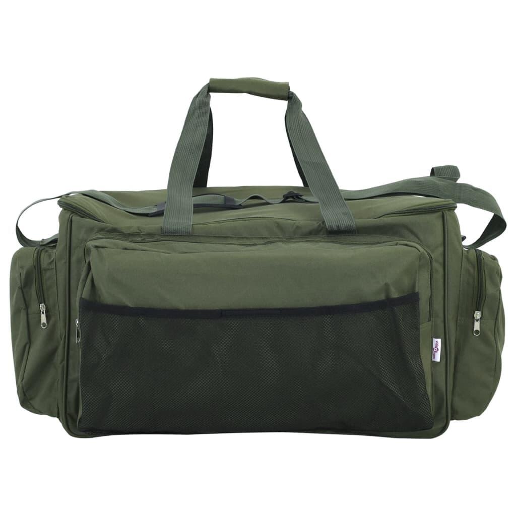 VidaXL Sac de pêche étanche 600D Oxford vert foncé 57 x 35 x 34 cm. 3/3