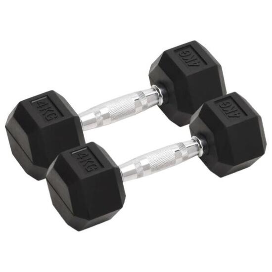 VidaXL Kurzhanteln 2er-Set je 4 kg