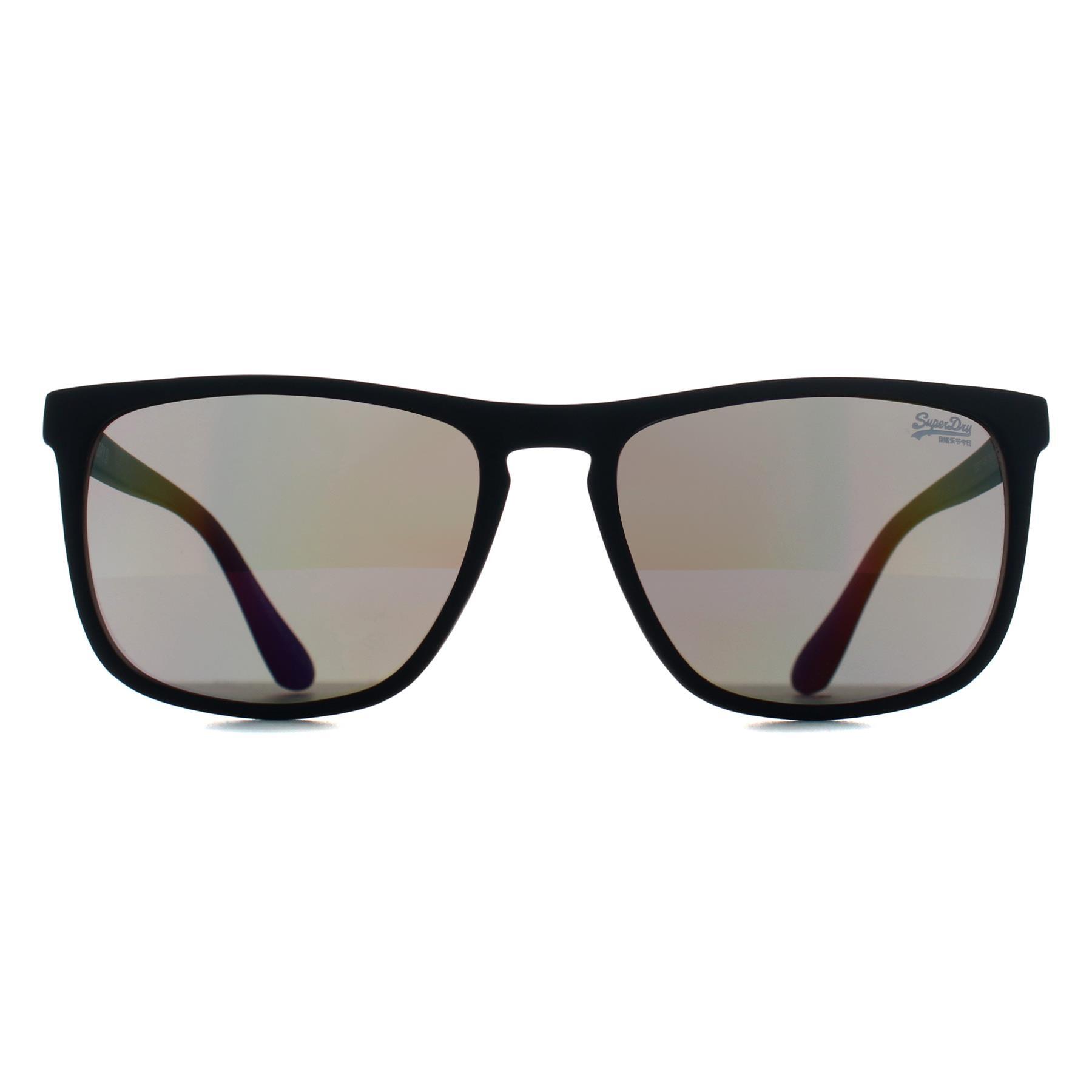 Superdry Square Unisex Rubberised Matte Black Triple Fade SDS Shockwave 1/3