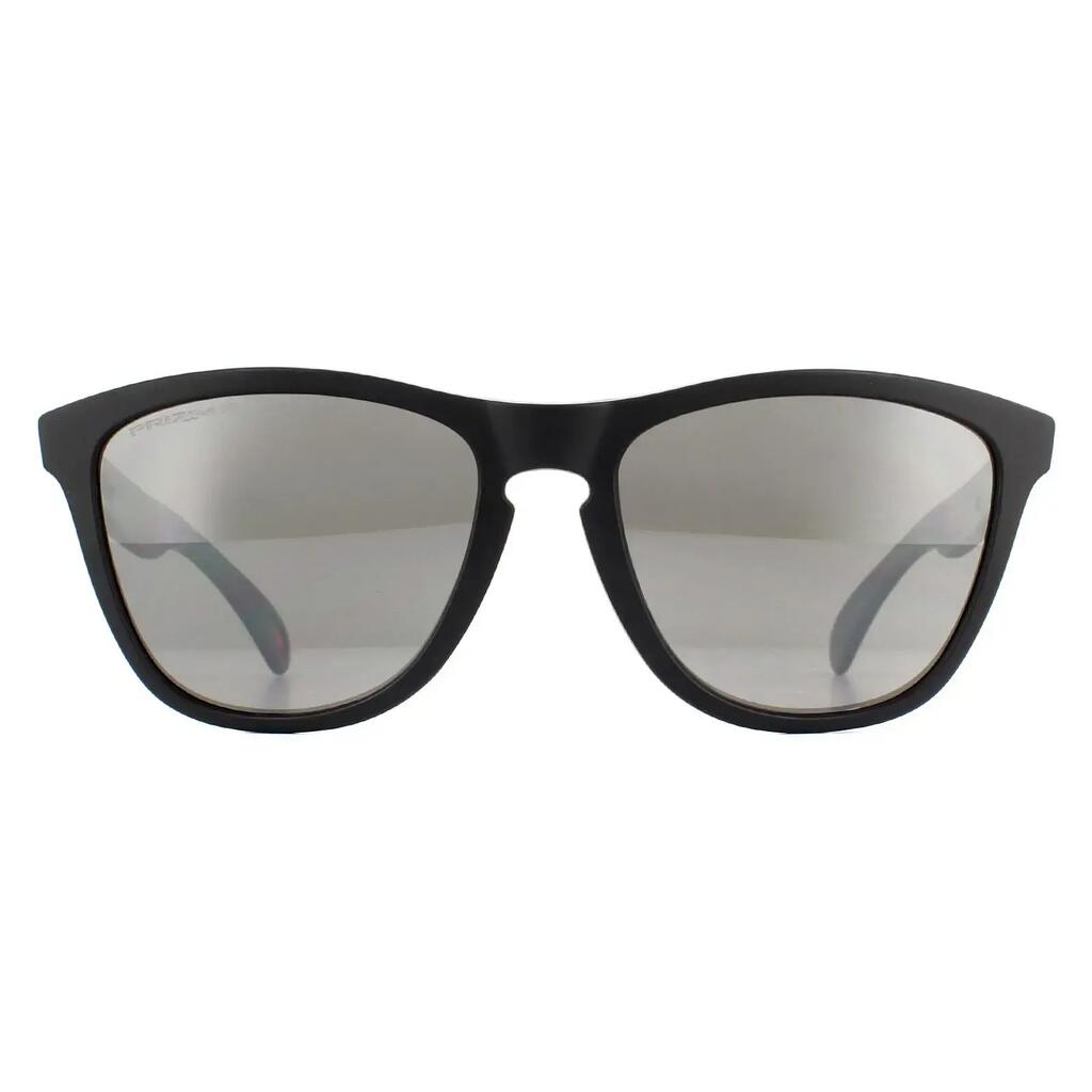 Oakley Square Unisex Matte Black Prizm Black Polarized Sunglasses