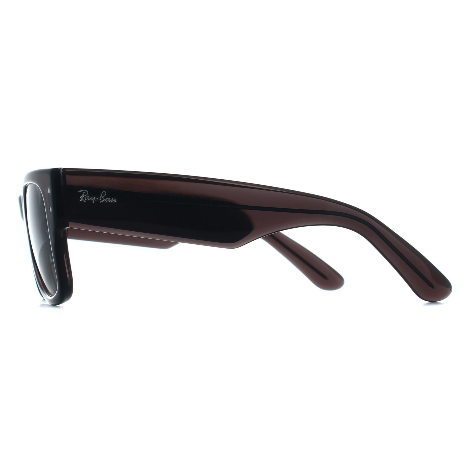 Ray Ban RB0840S Mega Wayfarer schwarze Sonnenbrille 3/6
