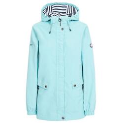 Chaqueta Impermeable Flourish para Mujer Aguamarina