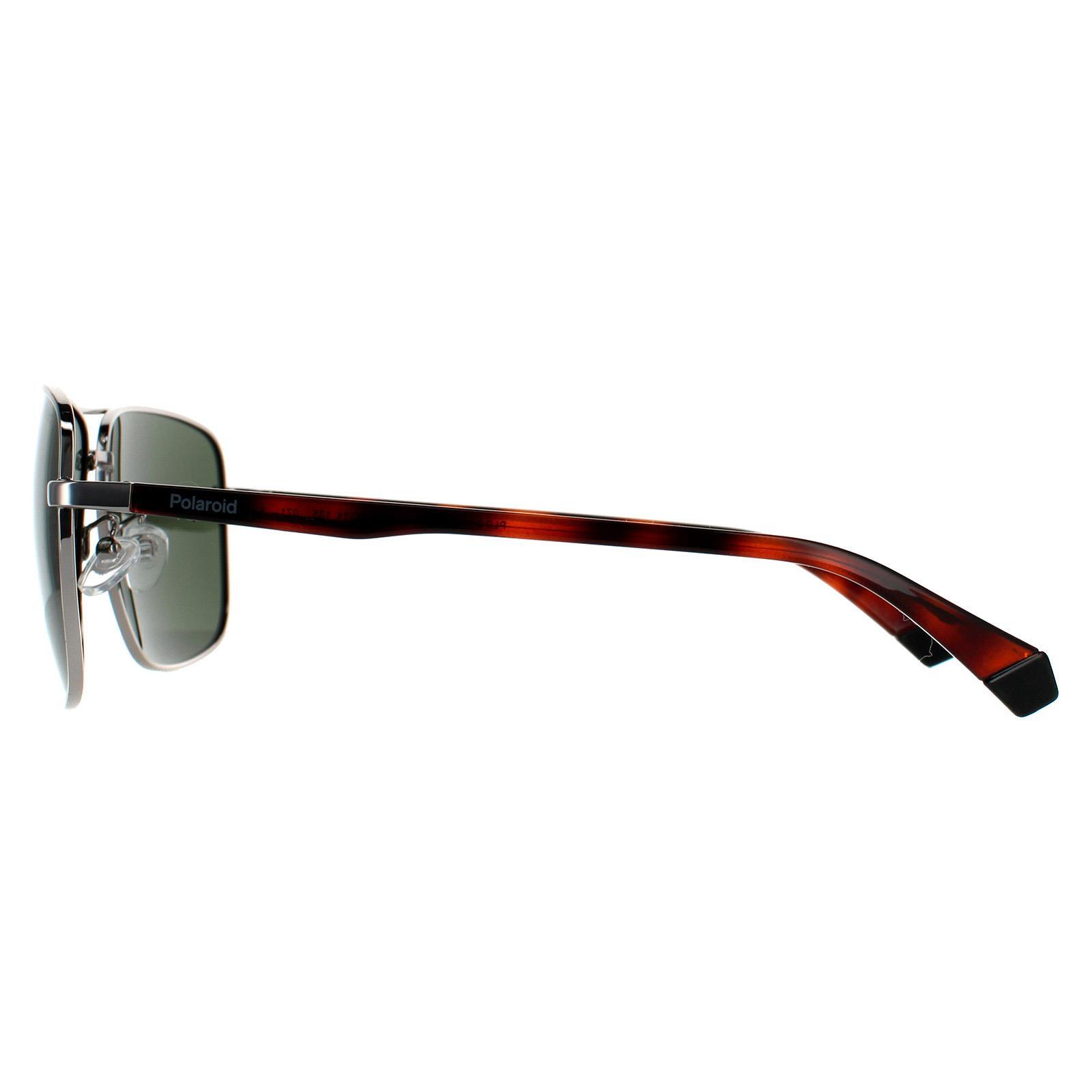Lunettes de Soleil Polaroid PLD 2119/G/S 6LB Polarisées en Métal Homme 61 mm 3/4