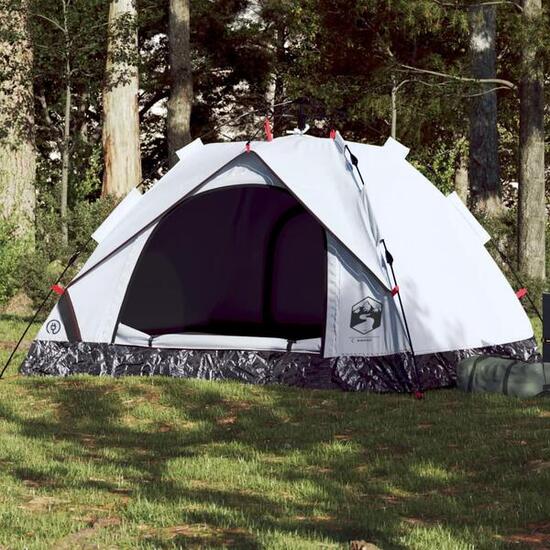 Tente en dôme VidaXL 3 personnes avec tissu occultant et système quick-release