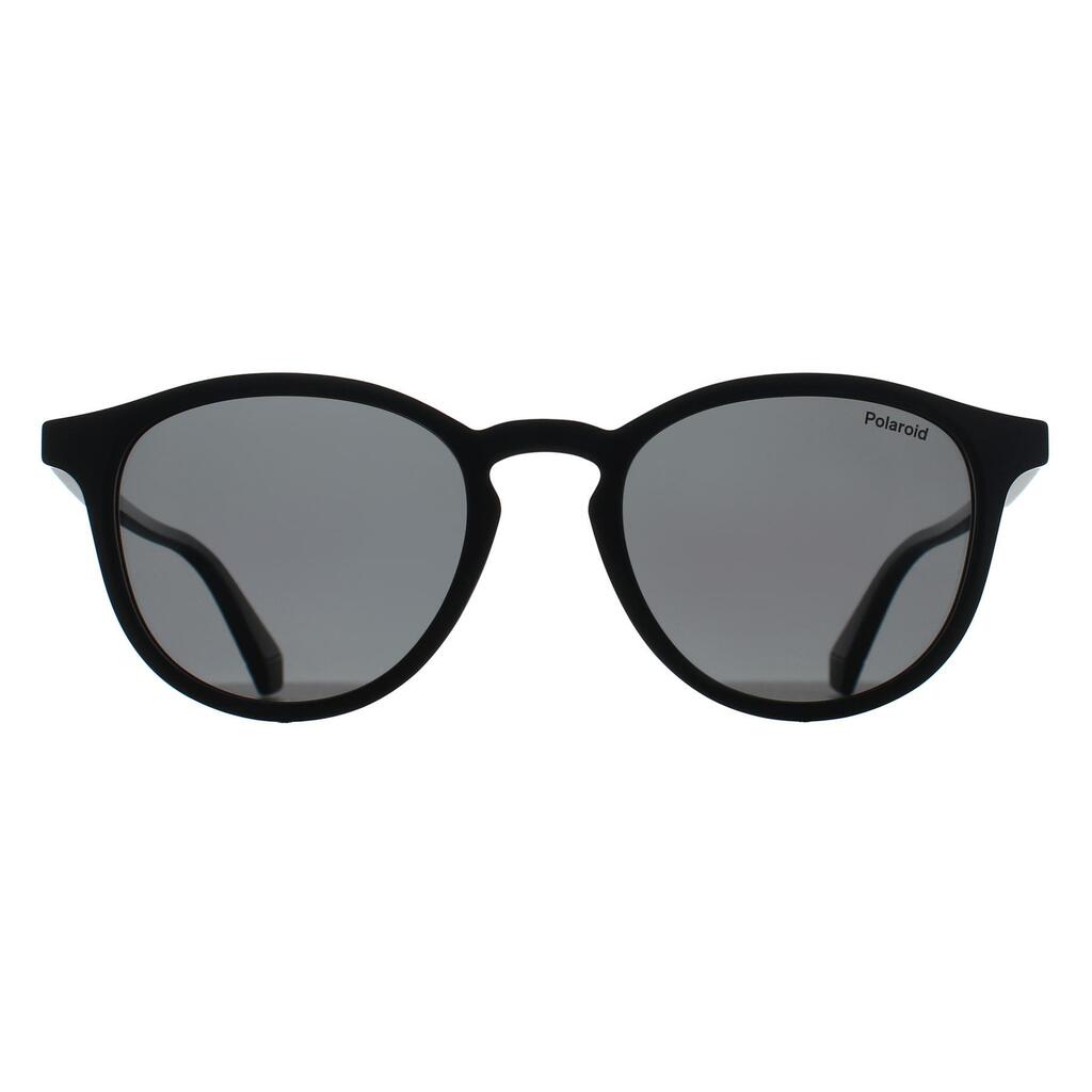 Polaroid Round Unisex Black Grey Polarized PLD 4191/S