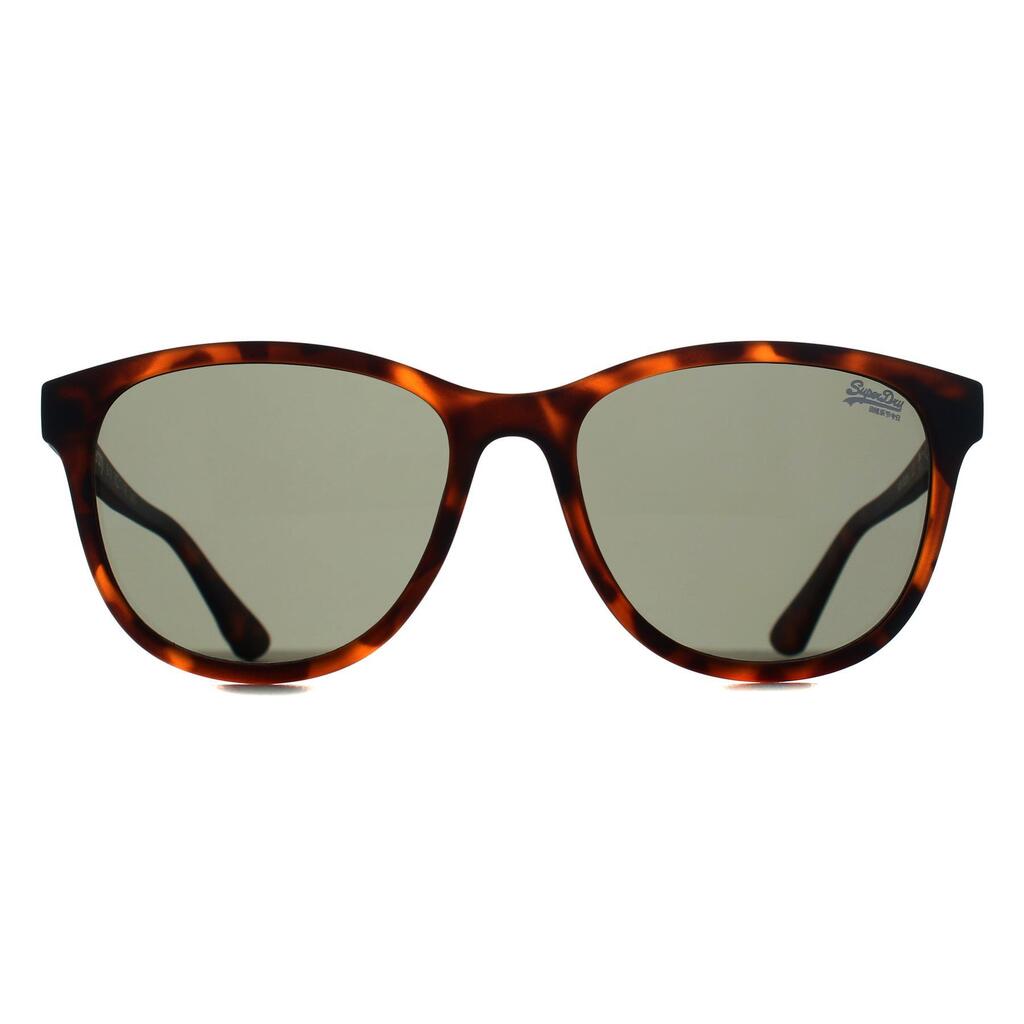 Superdry Square Womens Matte Tortoise Green SDS-LIZZIE