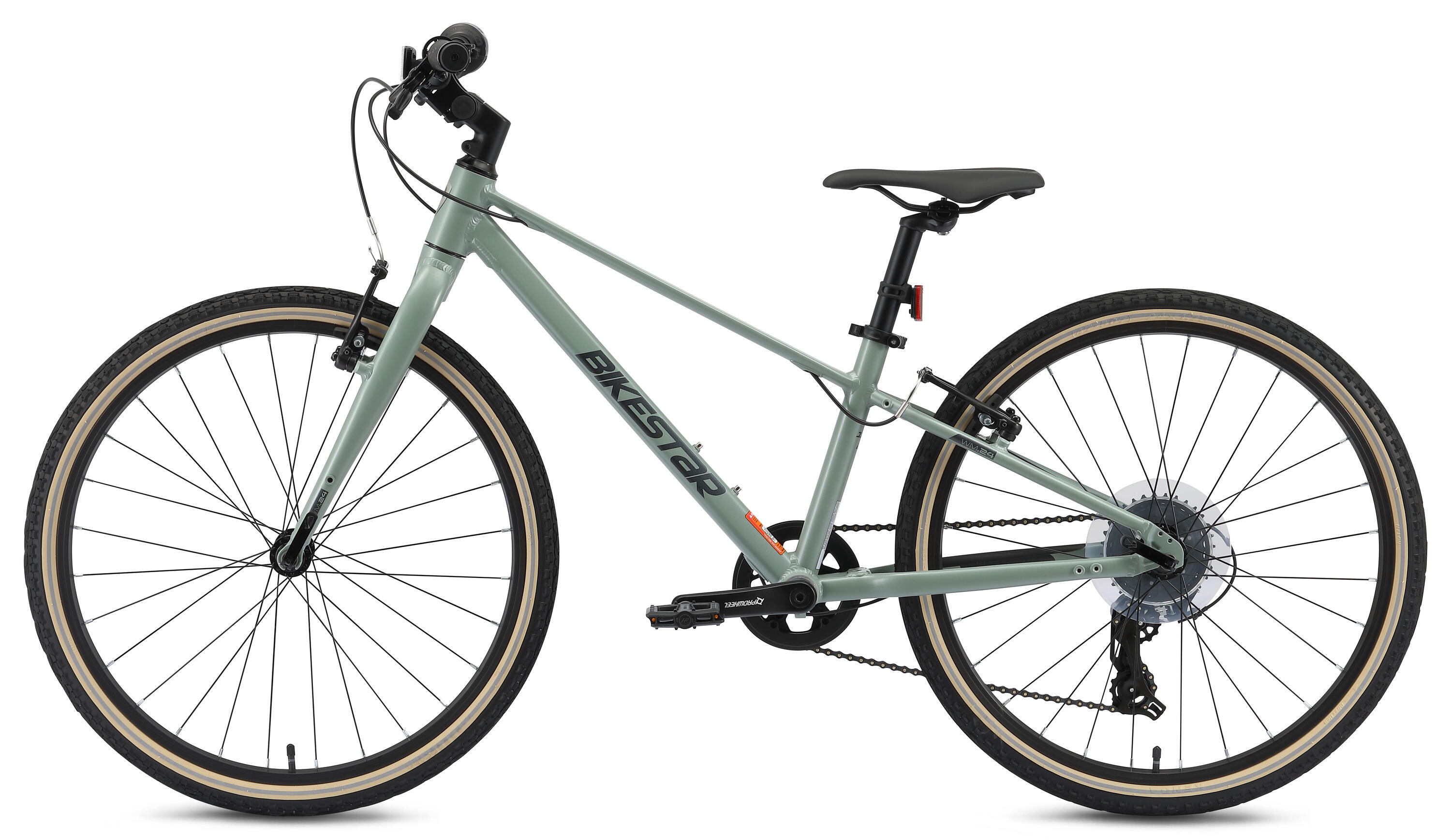 Stadsfiets 24" aluminium, kinderfiets 9 jaar, lichtgewicht 9 kg, 8 versnellingen 3/7