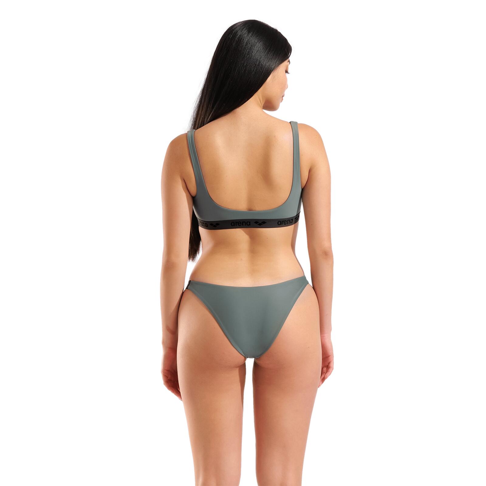 Maillot de bain deux-pièces Femme - Elastic Solid Bikini Bandeau 6/7