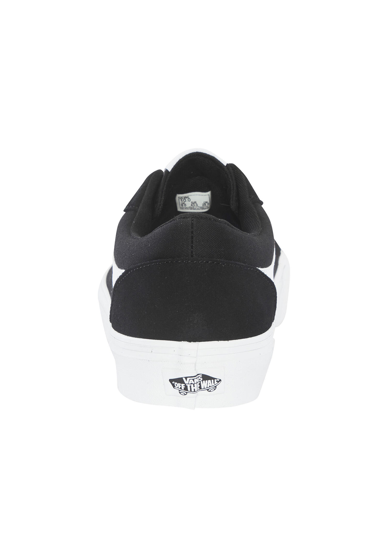 Baskets pour femme Vans Noir. 4/4