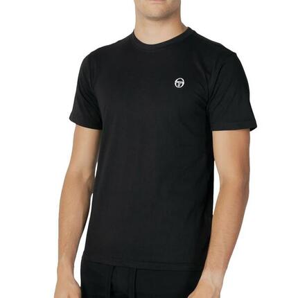 Camiseta Negra de Hombre Sergio Tacchini Iconic