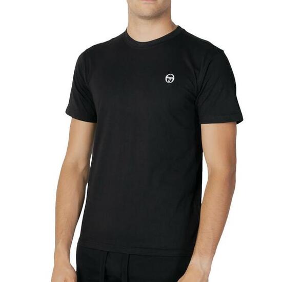Camiseta Negra de Hombre Sergio Tacchini Iconic