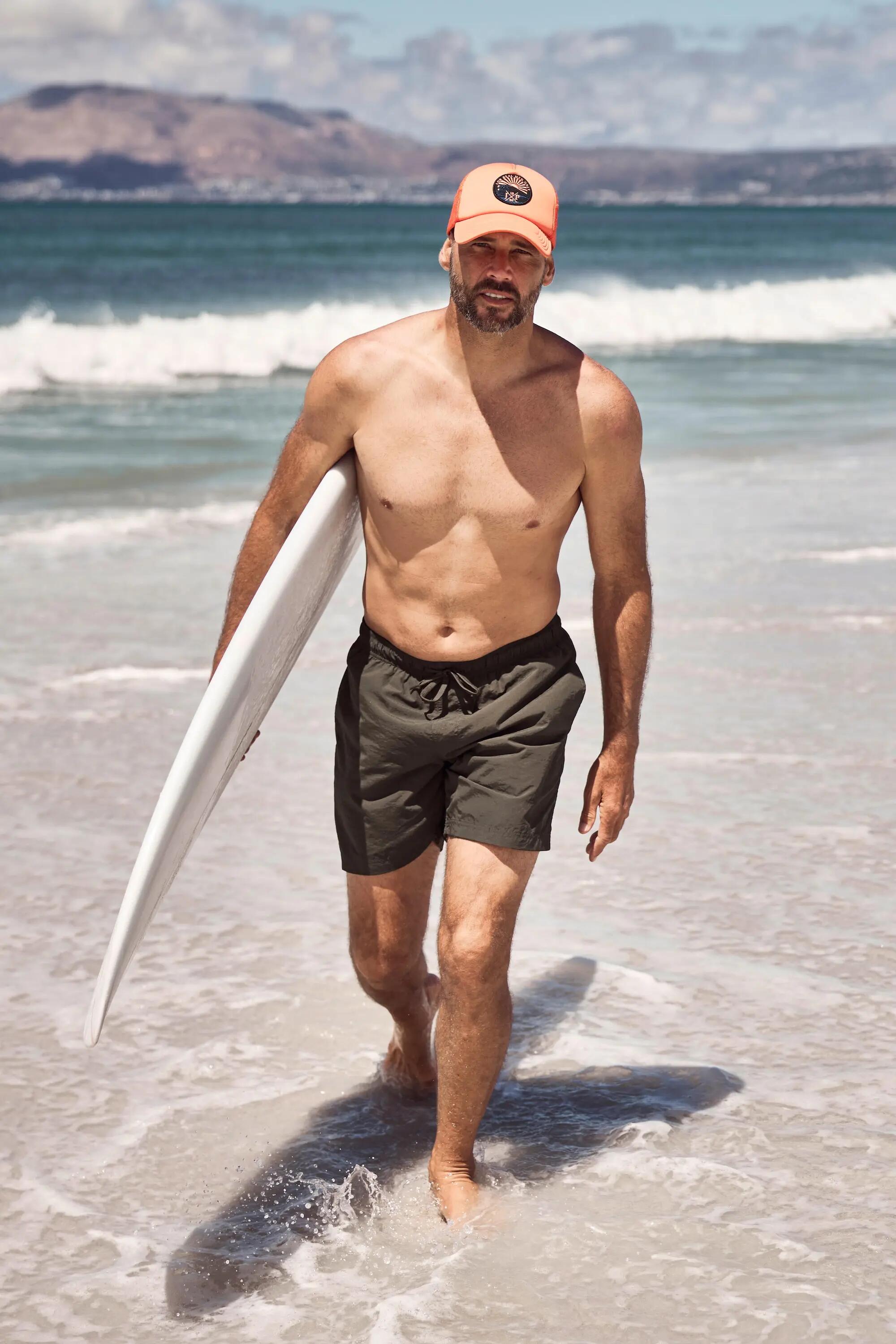 Hommes Short de bain collection Beachwear. Taille élastique 5/5